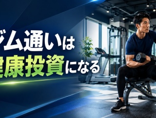 ジム通いは健康投資になる