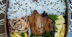 こってりとさっぱり～夫のお弁当323