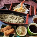 木更津東CC「船盛り季節香り蕎麦」良い！ ゴルフ飯　千葉ゴルフ合宿