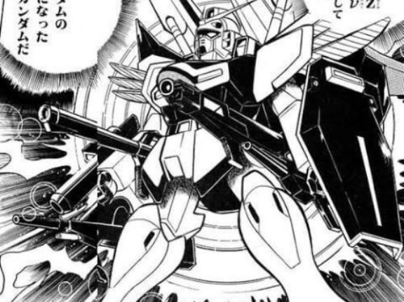 七体の主人公機の力が一つになった「グレートガンダム」がこちら