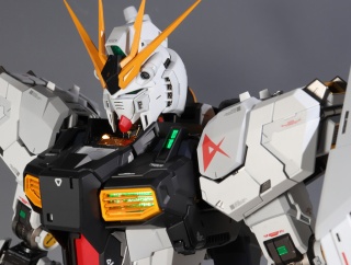 PGU νガンダム　本体（フィンファンネル以外）塗装/完成編