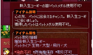 ペットの笛がたまってきた…順番に作成しようｗ新入生コーギー