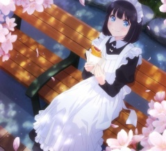 【メイドさんは食べるだけ】2026年アニメ化決定「癒しと満腹の二刀流」【海外の反応】