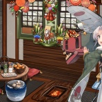 臼猫のお腹ねこパンチ