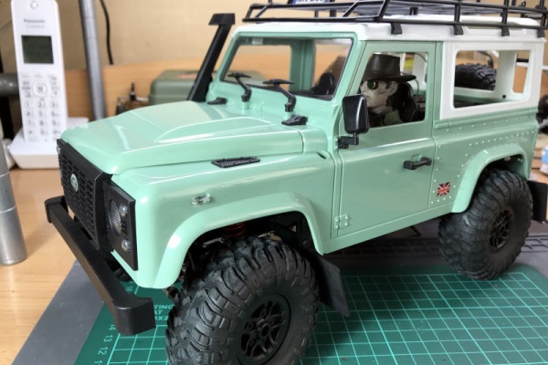 ラジコン　ランドローバー（ちょいカスタム品） モトテンのブログ - ランドローバー MN99s
