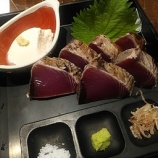 『浜松町 わらやき屋「かつをの藁焼き塩たたき御膳」/香ばしく美味い! 1250円』の画像