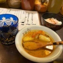 この店のドリンクでチャイは50円です♪