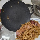 鹿番長のフライパン 焼きそば