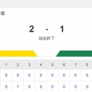 【試合結果】ヤクルト1-2☓阪神　9回追いつくもサヨナラ負け