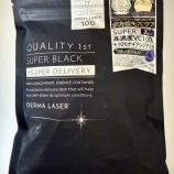 『🖤なんだかんだシートマスクも黒が最強説、出ました〜QUALITY 1st ダーマレーザー SUPER BLACK〜』の画像