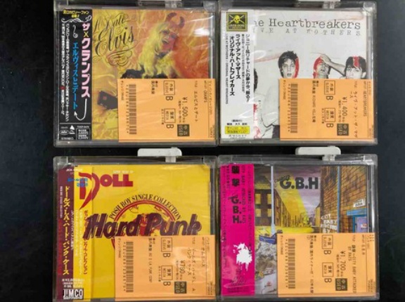 70'S/80'S PUNK & ROCK多めで中古CD入荷!!