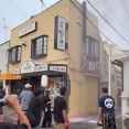 【火事情報】大阪府大阪市城東区成育５丁目 道路沿い 焼肉店付近から煙あがる火災7月3日 #大阪 #城東区 #関目高殿 #火災