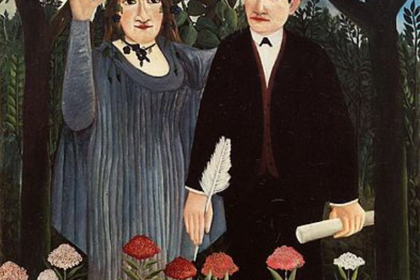 詩人に霊感を与えるミューズ 一顆明珠