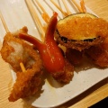 熱々串揚げが美味い　串家物語！！