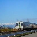 昼休みに鉄分補給　只見線　キハ110系（首都圏色・東北色）