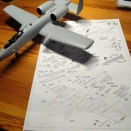 ハセガワ 1/72 A-10CサンダーボルトⅡ その2