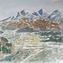  初 冬 越 後 三 山