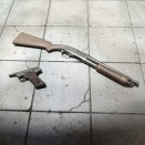 タミヤ 1/6 HONDA CB750 FOUR(ワイルド7仕様) 製作記 16：ベース制作