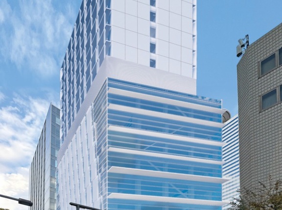 地上18階「学校法人東京医科大学共同ビル(仮称)」の建設状況！高層部は東京医科大学の宿舎（2026.8.14）