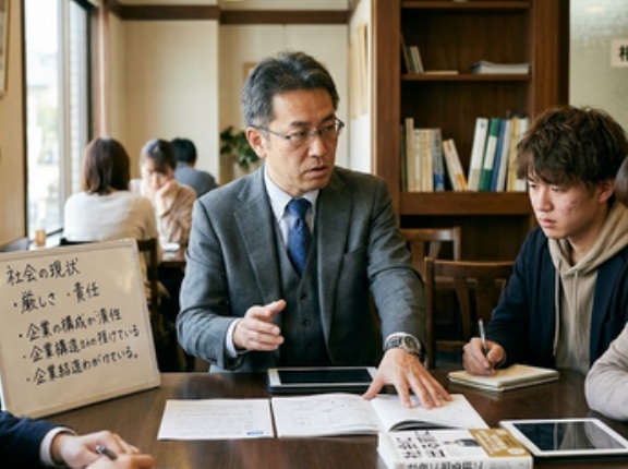 大人A「社会は厳しいぞ」大人B「社会は厳しい」大人C「社会は厳しい」←これ