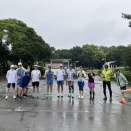 本日５kmjog＋２km×３本