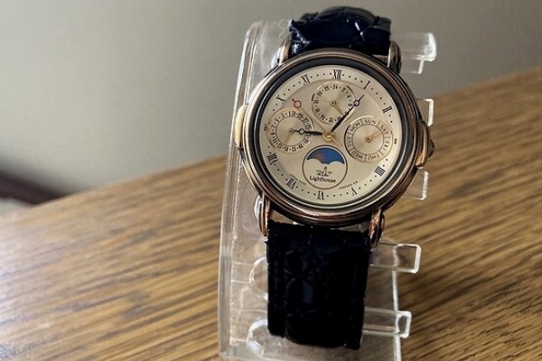 JA-1066| セイコー キングクォーツ 希少10角ベゼル 5856-8080