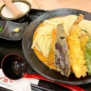 『金沢フォーラス』にオープンした『山下本気うどん』で『白い明太チーズクリームうどん』『天ざるうどん』食べてみた。