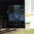 荒砥駅は終着駅 整備基地あり