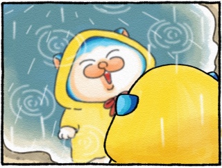 【メロとタビ/こばなし】梅雨入り