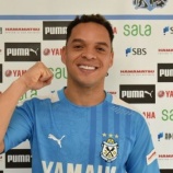 『[ジュビロ磐田] 新外国人ルリーニャ選手の加入会見!! 挨拶代わりに練習試合で早速ゴール!!「自信につながる」』の画像