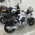 V-STROM650フロントタイヤ交換とフォークオーバーホール