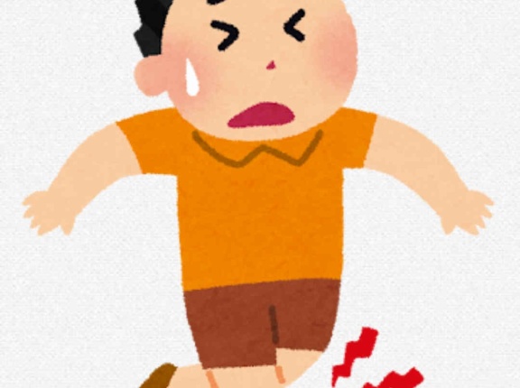 オジサンの悩み　～全力疾走が怖くなってきた～