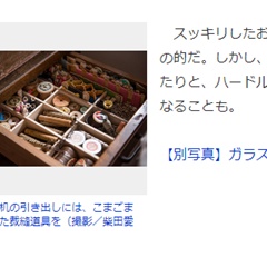 収納プロ伝授、用途ごとに分け同じ収納ケース3つ並べる技