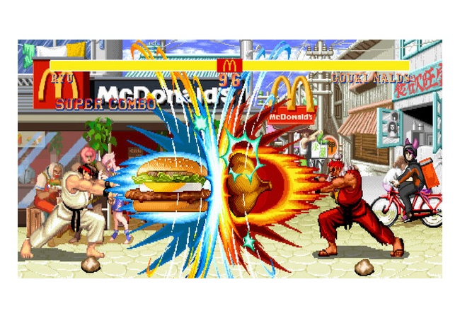 『ストリートファイター』×マクドナルドが初コラボ！期間限定バーガー3種を10月22日より販売