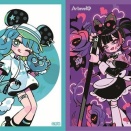 形状 「チョコミント」「continue?」 Arteveloカードスリーブ 予約が始まっています