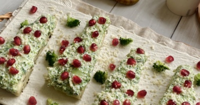 富山の昆布パンで クリスマスの一品！