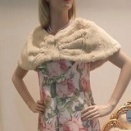 ☆Sale80%OFF★オペラファーケープ★ベージュ、残り2枚☆