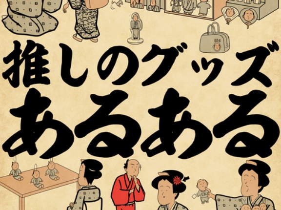 推しのグッズあるあるでござる【最後告知ありますでござる】