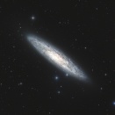 リコリモ　ちょうこくしつ座の渦巻銀河 NGC 253