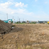 『ローソン春日井田楽町店の北側の大きな工事は「エースベーカリー本社工場」の新築工事（春日井市田楽町）』の画像