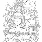 ★魔法のアトリエ★無料塗り絵