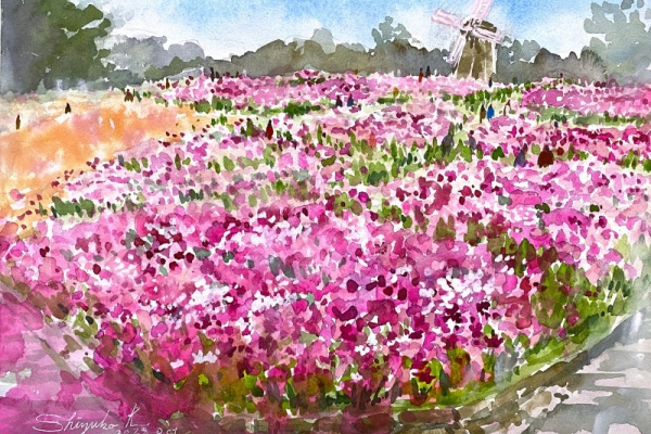 水彩的生活KUROKAWAの透明水彩画 - 2023年11月