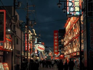 大阪旅行来たからたこ焼き食べた