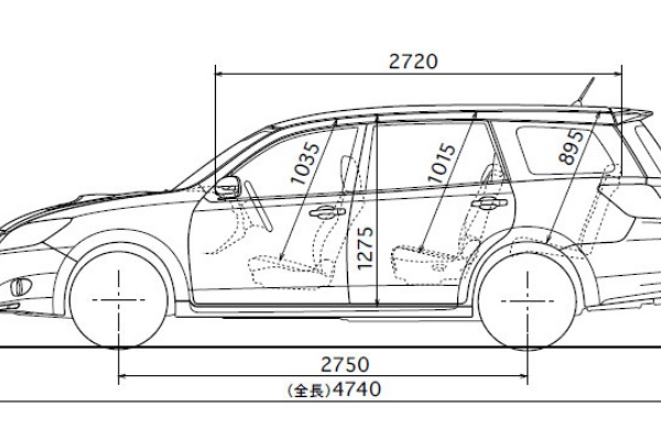 スバル エクシーガ Ya4 Ya5 08年7月から発売 モデルチェンジ情報