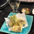 今期最後の？温泉湯豆腐と天ぷらの夜ごはん