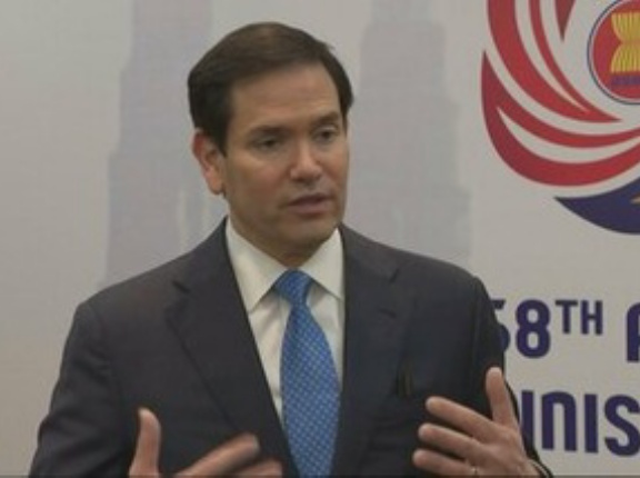 アメリカのルビオ国務長官､対イラン軍事作戦について｢攻撃段階終わり､ホルムズ海峡通航支援に焦点は移った｣