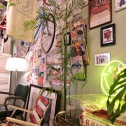 【東京 新大久保】CAFE SECRET WINDOW　ショコラパンケーキ/SAKURAパンケーキ