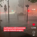Canicule　猛暑　Orages　暴風雨　（フラ語）画像追加しました
