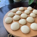 年の瀬の餅つき。