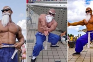 海外「精度よすぎ！」完全再現された亀仙人コスプレに外国人大興奮